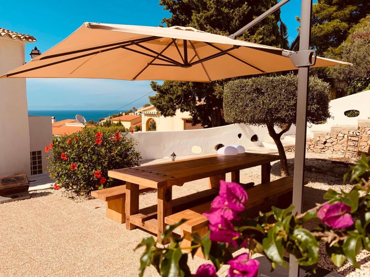 Magic Dream Seaview Villa Denia With 2 Pools, Bbq, Airco, Wifi المظهر الخارجي الصورة